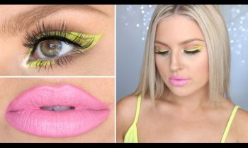 Chartreuse Graphic Eyeliner! ♡ Fun Neon Makeup Tutorial!