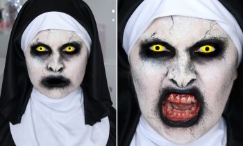 The Conjuring 2 Valak Nun ♡ SFX Halloween Makeup Tutorial