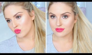 Get Ready With Me ♡ Fresh Glowing Skin & Bold Lips!