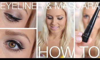 Beginners Eyeliner, Mascara, Eyebrows ♡ How To Wing Your Eyeliner