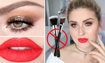 FULL FACE USING FINGERS (No Brushes) Challenge ♡ Shaaanxo