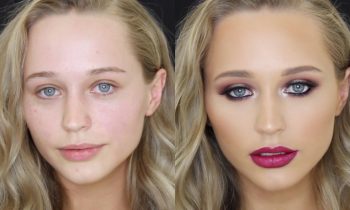 Halo Eye Makeup Tutorial ♡ 3 Lip Options ♡ Jasmine Hand