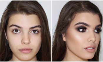 Black Smokey Eye Makeup Tutorial ♡ Jasmine Hand