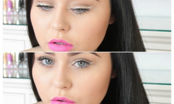 White Eyeliner & Neon Pink Lips Spring Makeup Tutorial ♡