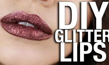 DIY GLITTER LIPS 👄