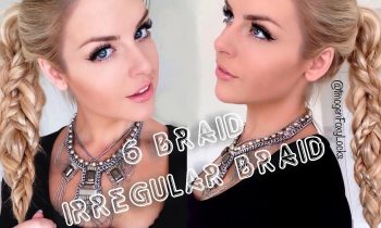 6 Braid Irregular Braid ~ Hair Tutorial