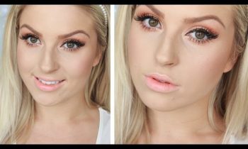 Chit Chat GRWM ♡ Ombre Peach Lips, Gold Glitter & Orange Eyes!