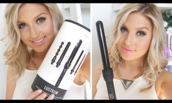 Hair Tutorial & Review ♡ My Fast Go-To Textured Waves Hair Style! NuMe Lustrum Set