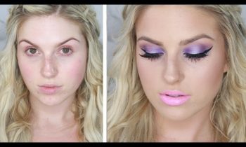 Purple New Years Glam! ♡ Bright Party Makeup