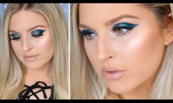 Chit Chat Get Ready With Me ♡ Dramatic Graphic Eyeshadow & Glitter!