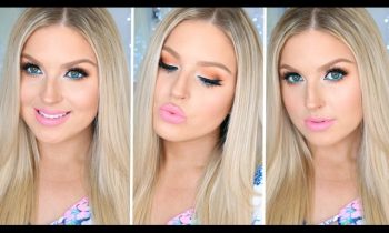 Wearable Orange & Pop Of Blue! ♡ Bright Makeup CCGRWM!