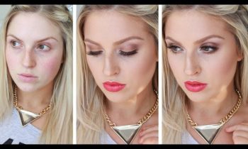 GRWM ♡ 100% Drugstore Affordable Daytime Red Lips, Bronze Eyes!