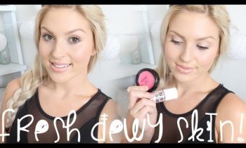 Fresh Dewy, Natural, HEALTHY Skin! ♡ Cream Product Tutorial – Ideal For DRY Skin!