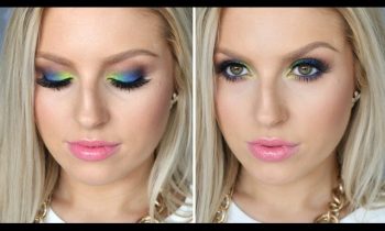 Drugstore Chit Chat Tutorial! ♡ Affordable Blue & Neon Yellow Eyes!