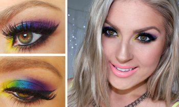 Chit Chat Rainbow Eyes! ♡ Urban Decay Electric Palette & Airbrush Foundation Routine