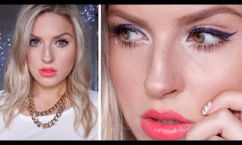 One Brand Chit Chat GRWM! ♡ Navy Liner & Coral Lips! Collection Makeup