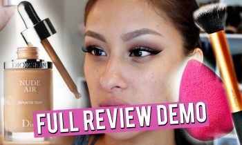 AMAZING “NO Makeup” Foundation?! Dior Skin Nude Air Foundation DEMO/REVIEW!