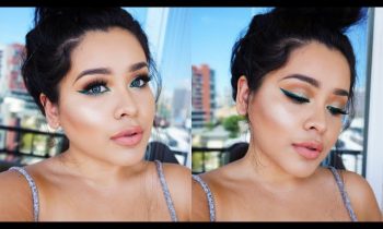 Aqua Liner | Pop of color spring makeup