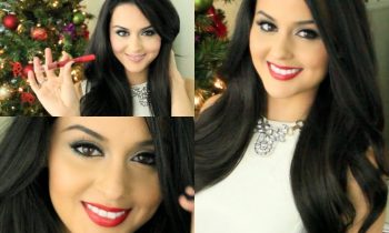 Christmas Party Makeup/Outfit/Hair