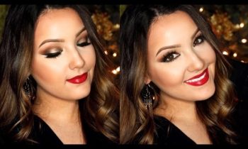 Classic Christmas Glam Makeup Tutorial | Amanda Ensing
