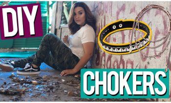 DIY CHOKERS | QUICK, EASY + AFFORDABLE ACCESSORIES!