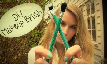 DIY: Makeup Brush! How to Make a Makeup Brush.