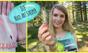 DIY Nail Art Brush! How to Make a Nail Art Striper Brush – DIY Nail Art Tools