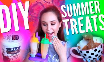 DIY Summer Treats & Snacks! Healthy And Easy!