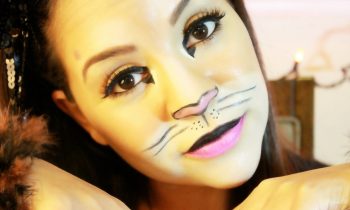 Easy Lion Halloween Makeup  tutorial !