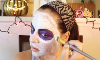 Easy sugar skull/Day of the dead/ Halloween makeup tutorial