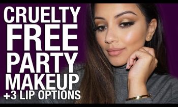 FULL FACE Cruelty Free Party Makeup Tutorial + 3 Lip Options Ad