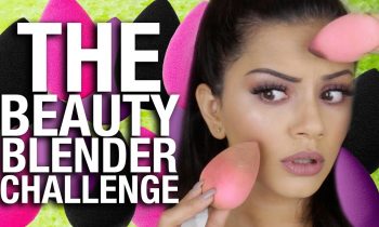 FULL FACE USING ONLY A BEAUTY BLENDER Challenge!