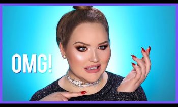 FULL FACE USING ONLY THE OPPOSITE HAND MAKEUP Challenge | NikkieTutorials