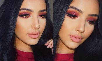 Fall Makeup Tutorial | Cranberry Sparkle