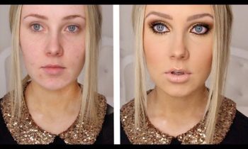 GOLD GLITTER + BRONZE Makeup Tutorial!