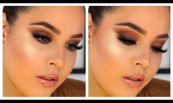 GOLDEN PEACHY MAKEUP TUTORIAL | Nelly Toledo