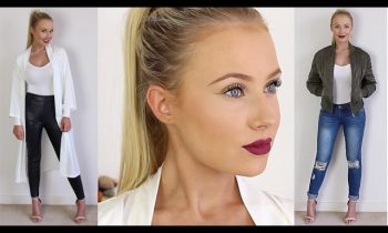 GRWM: 2 Outfits & Plum Lips/Gold Liner Tutorial! + BOOHOO GIVEAWAY