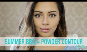 GRWM | BBQ GRWM + Powder Contour Tutorial ad | Kaushal Beauty