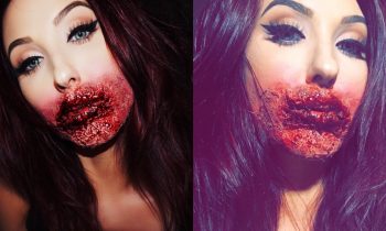 Glam Zombie | Rotting Face Makeup Tutorial