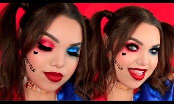 HARLEY QUINN Suicide Squad Glam Makeup Tutorial