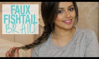 Hair Tutorial | Faux Fishtail Braid Tutorial | Kaushal Beauty