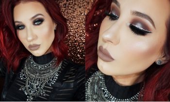 Halo Smokey Eye with Glitter Liner  | Jaclyn Hill