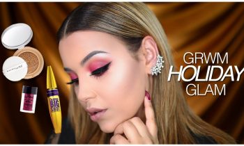 Holiday GRWM | Quick + Easy Makeup & Hair idea!