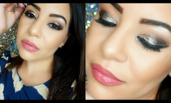 Holiday Glitter Smokey Eye