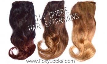How To: D.I.Y Ombre Hair Extensions using Home Dye Kit