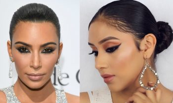 Kim Kardashian Makeup Tutorial | REVERSE SMOKEY EYE