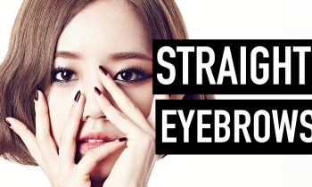 Korean Style Straight Eyebrow Tutorial: How to get the perfect innocent straight eyebrow | Wengie