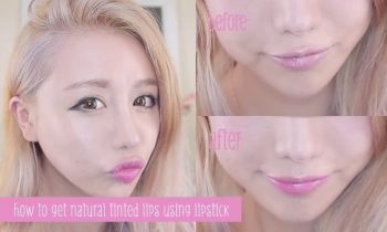 Korean style tinted lipstick tutorial – How to get a natural looking lip with lipstick | Wengie