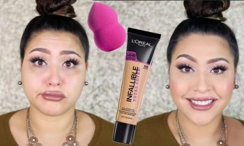 LOREAL TOTAL COVER: WOOP OR WOMP? + NEW LOREAL SPONGE!