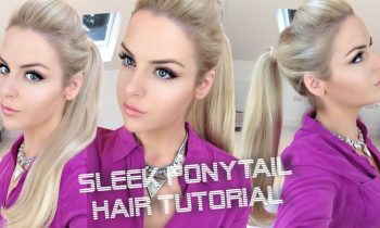 Longer, Thicker Ponytail in Minutes! ~ Sleek Everyday High Ponytail with BIG Volume